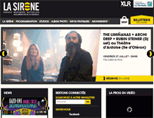 Tablet Screenshot of la-sirene.fr